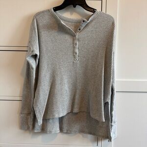 OFFLINE By Aerie Wow! Waffle Henley T-Shirt